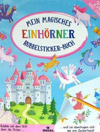 Rubbelsticker-Buch Moses Einhörner